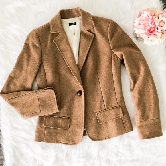 j crew wool blend blazer